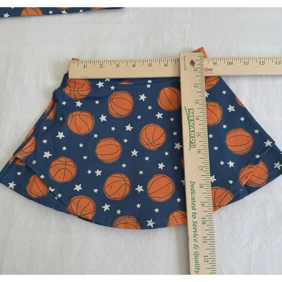 Sweet Honey Girls Basketball Skort Set BBall Top and Skort Tank Stretch Sz 5Y - Picture 4 of 9
